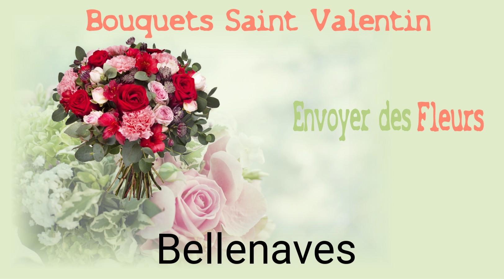 Roses de Saint-Valentin livrées à Bellenaves